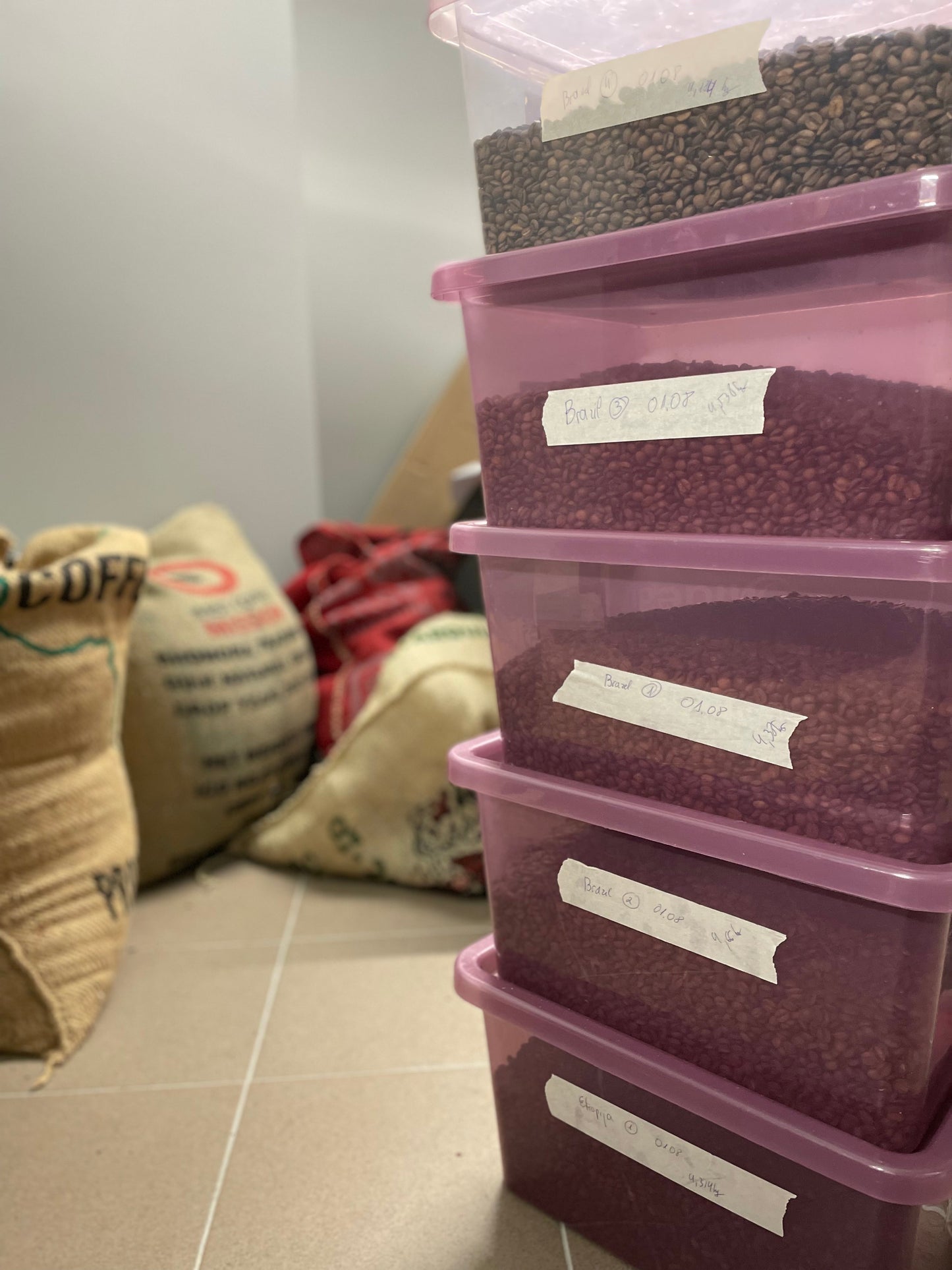 Brazilija, Minas Gerais, La Reunion // rūšinės kavos pupelės