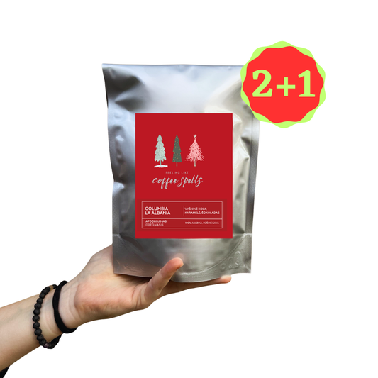 KOLUMBIJA, La Albania // rūšinės kavos pupelės, 200 g.